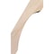 Ekena Millwork 5 1/2"W x 6"D x 10"H Legacy Smooth Knee Brace, Douglas Fir BRC06X06X10LEC00SDF - alternate 4